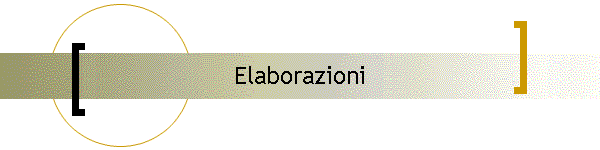 Elaborazioni