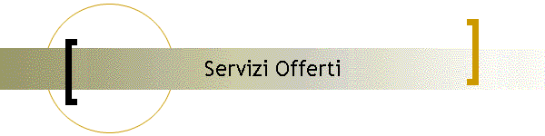 Servizi Offerti